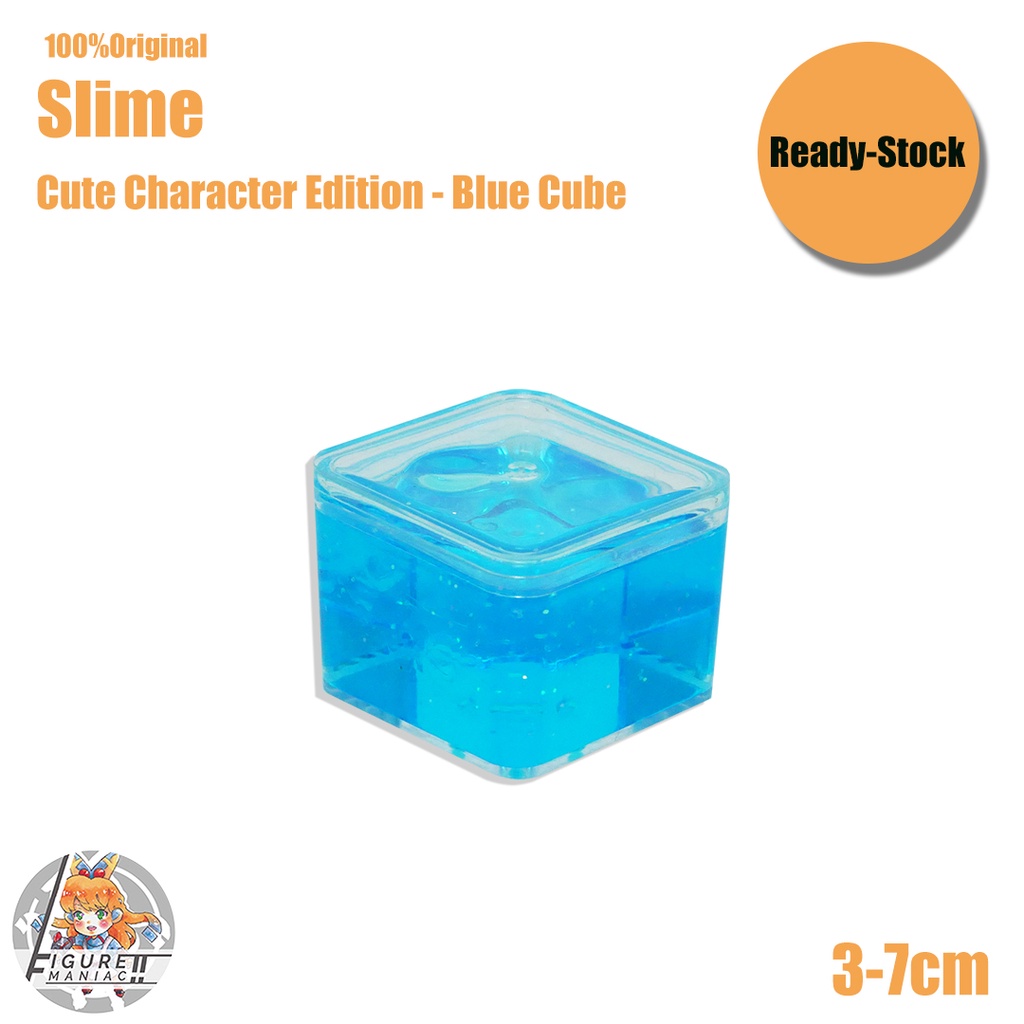 Mainan Anak - Slime CUBE Kotak Mini Cute Edition Import Premium Slime Lucu Cute Slime Aman Crystal Mud Galaxy Mud