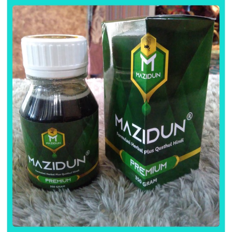 MAZIDUN MADU HIJAU MADU ASLI  HERBAL ALAMI QUSTHULHINDI SPIRULINA ASAM LAMBUNG GERD MAAG TUKAK LAMBU