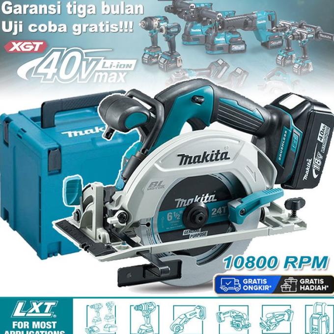 MESIN POTONG KAYU MAKITA,DEKWE DK2648 CIRCULAR SAW 48VF 2 BATERAI