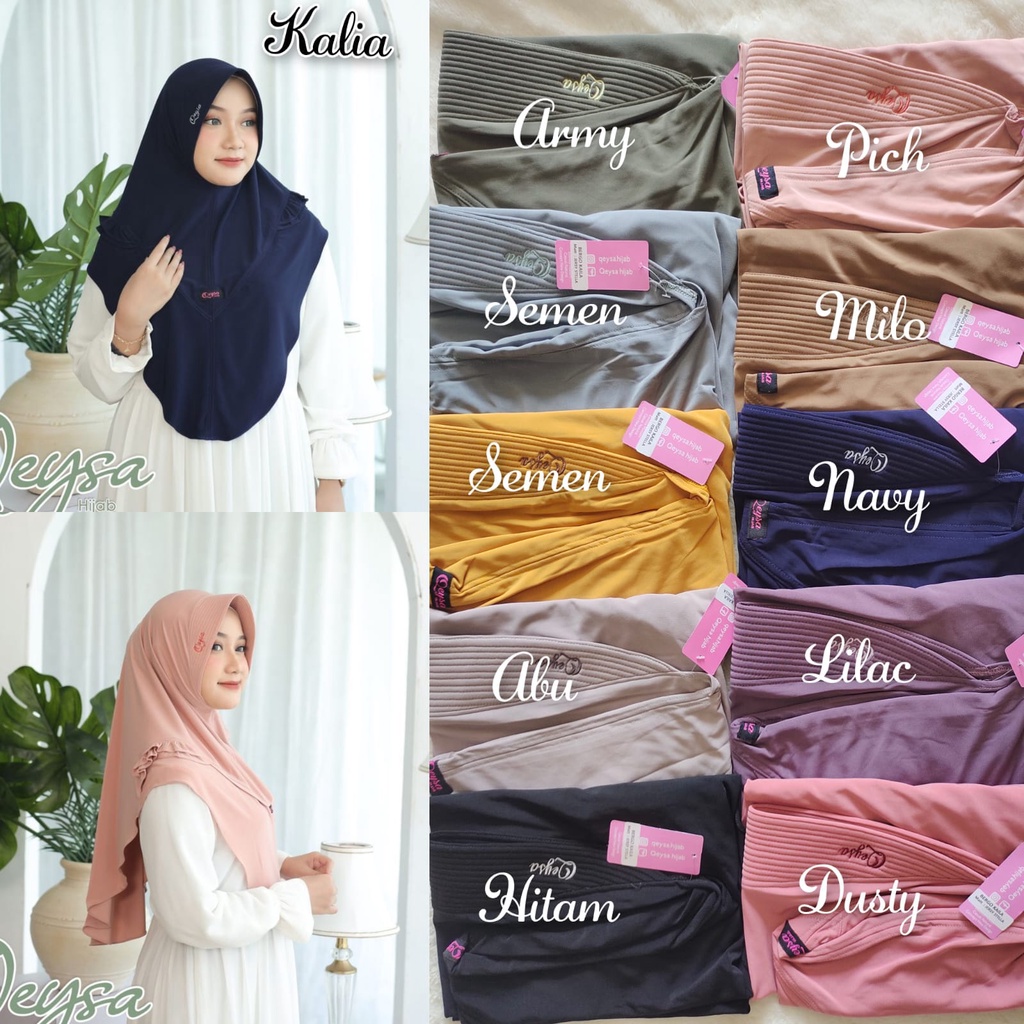 Ori Qeysa Hijab Instan Premium Kalia
