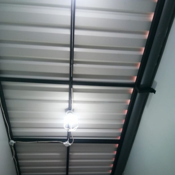 kanopi alderon besi holo minimalis