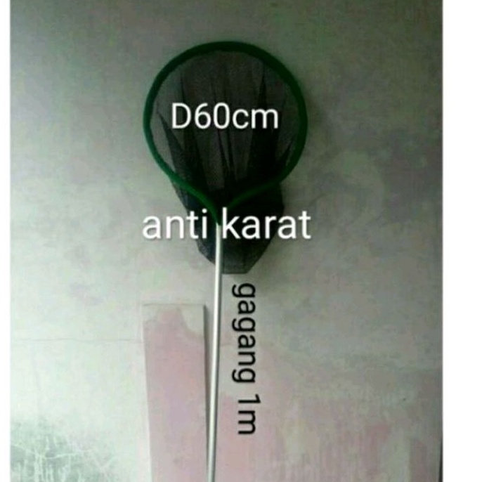 Serok Ikan Besar Gagang Panjang Serokan Ikan Koi