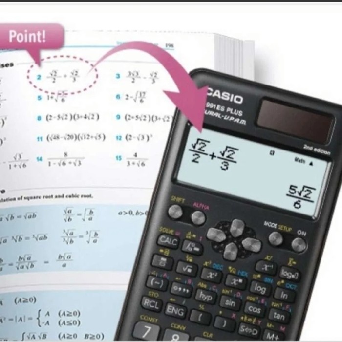 

CASIO FX-991ID PLUS - KALKULATOR SEKOLAH SCIENTIFIC KALKULATOR ORI #ORIGINAL