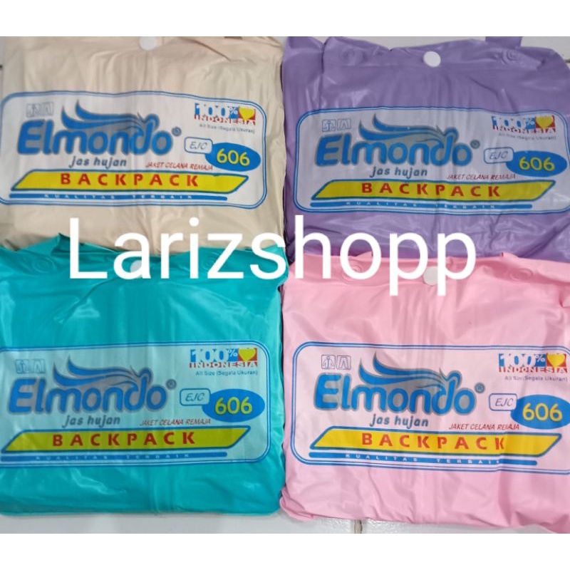 JAS HUJAN SETELAN ELMONDO BACKPACK 606