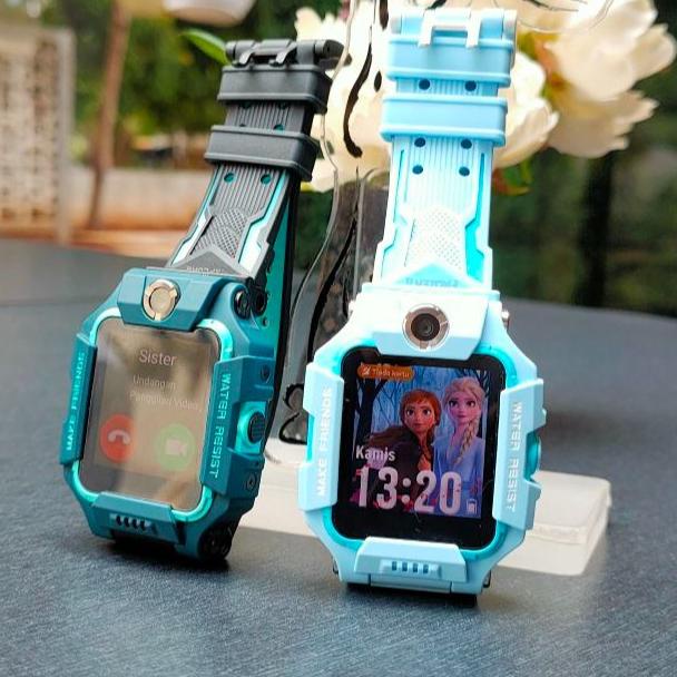 [ READY STOK ] ORI FROZEN Jam Imoo Aimo Imo Z6 frozen 2 Flip Dual Camera Anti Air FROZEN 2 KW SMARTW