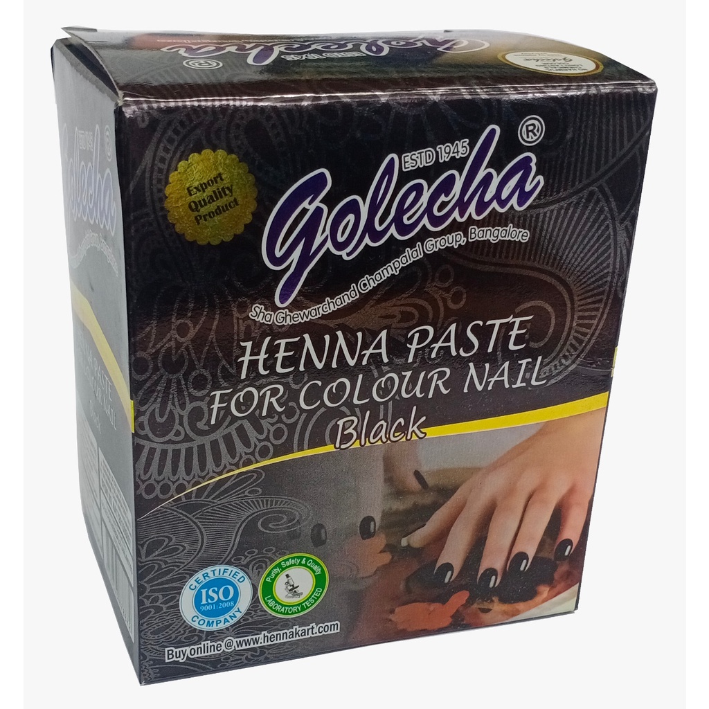 Pacar Kuku GOLECHA NAIL 1LUSIN(12PCS) TUBE HENNA PASTE / GOLECHA KUKU(exp 2025)