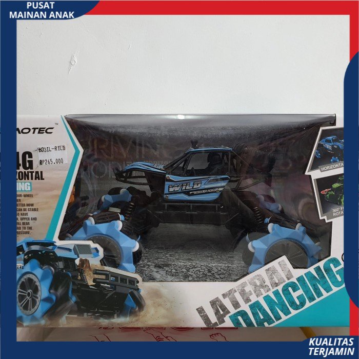 RC Rock Crawler 4 wd Remot Kontrol Mainan anak Mobil Lateral dancing remote control Baterai cas Berlampu