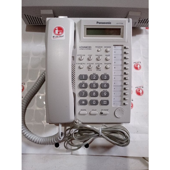 Pabx Panasonic KX-TA616/308 Unit Second MANTAP Kap . 6 Line 16 Ext