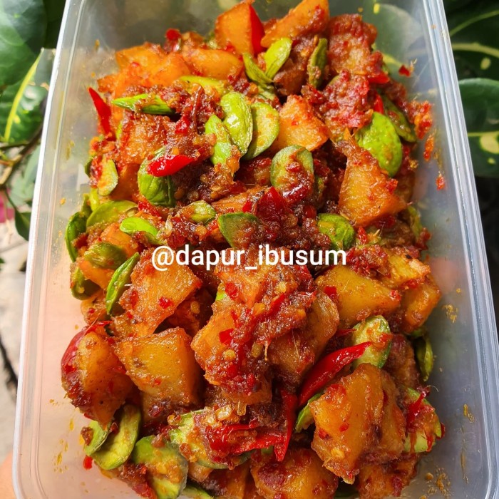

Sambal Goreng Kentang Pete Tx0546
