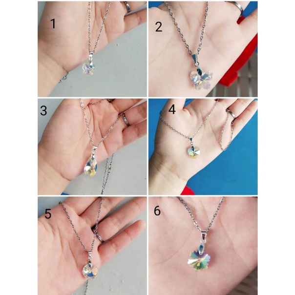 Kalung baja putih anti karat
