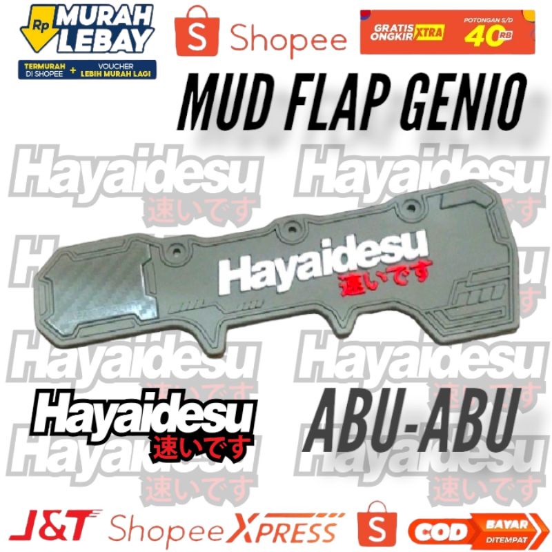 mudflap genio pelindung lumpur honda genio warna lengkap