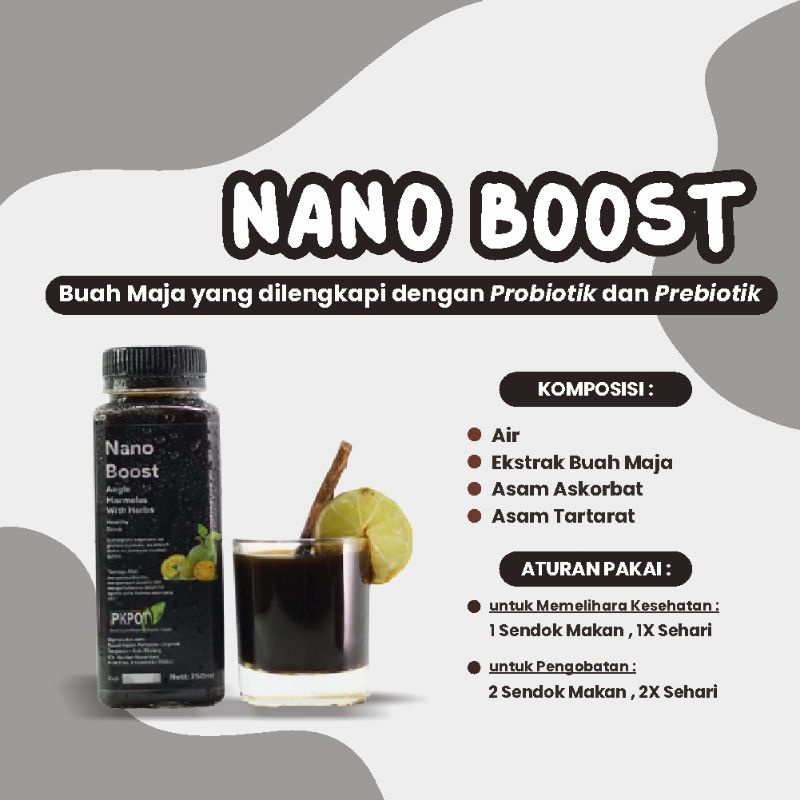 

NANO BOOST - Dari Buah Maja 250 ml