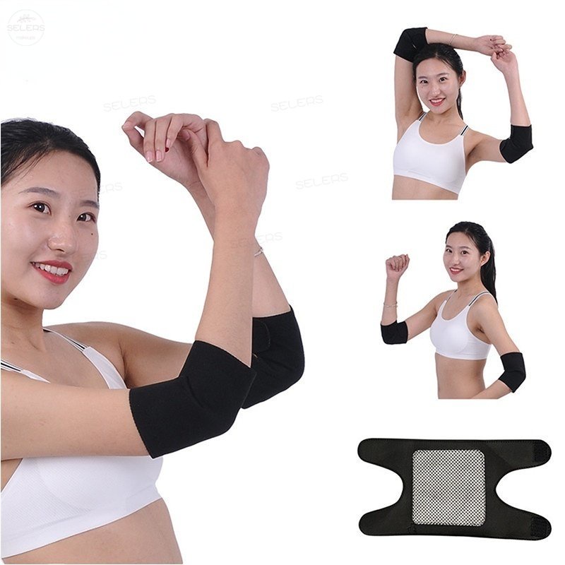 1pasang Arm Shaper Self-heating Arm Fat Burner Sport Slimmer Armbands Pelindung Sendi Pembentuk Tubuh