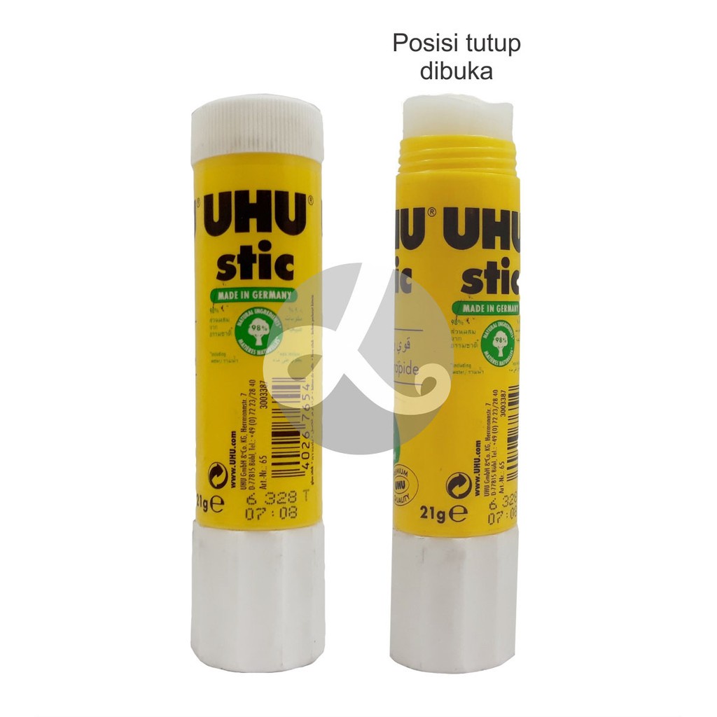 

Lem Stick UHU Glue Stick 8,2 gram/ Kecil