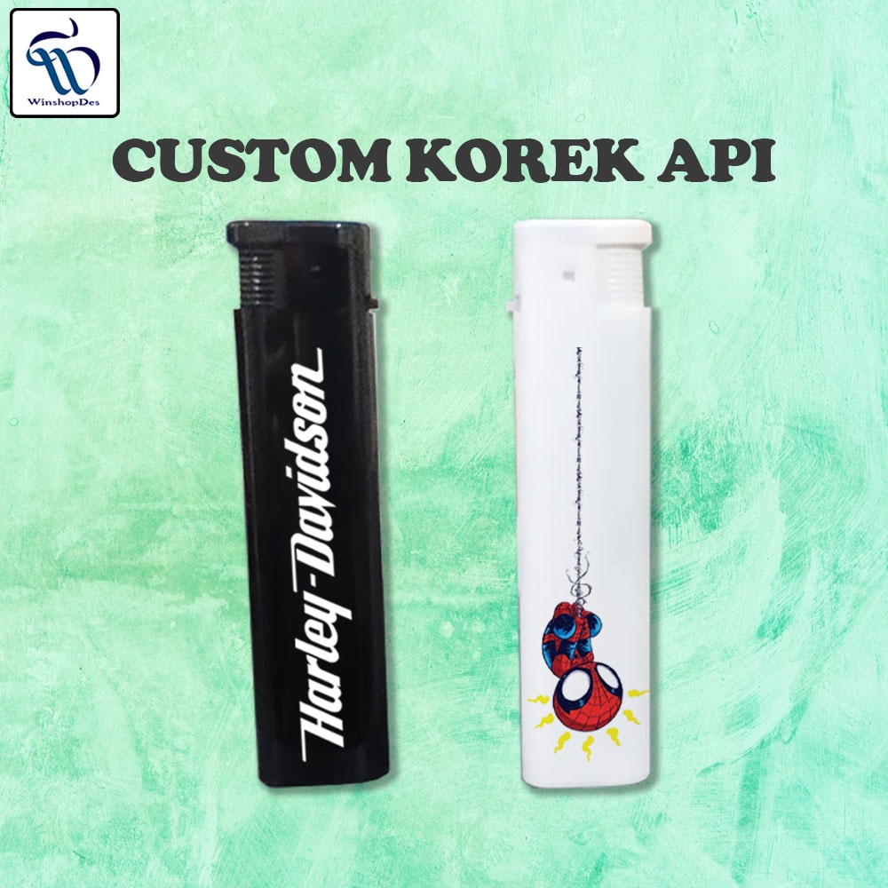 Custom Cricket Korek Api Lighter Promosi Cetak UV Print Warna