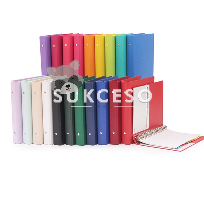 

Bantex School Binder A5 1324 / Binder Loose Leaf Ring Besi Lucu Unik Murah