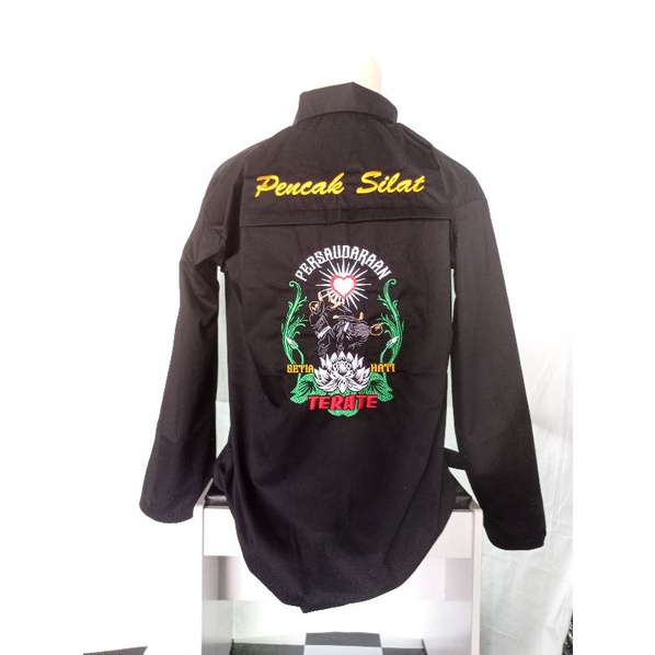 SERAGAM SAKRAL PSHT BORDIR - SAKRAL PSHT BORDIR TERBARU - SAKRAL PSHT MOTIF BORDIR - BAJU SAKRAL BOR