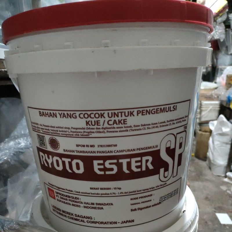

SP/Emulsifier/Pengemulsi merk Ryoto Ester repack 500gr
