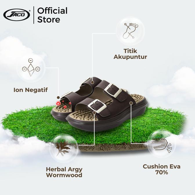 Jaco Kozuii Sandal Kesehatan & Refleksi - K-Walk