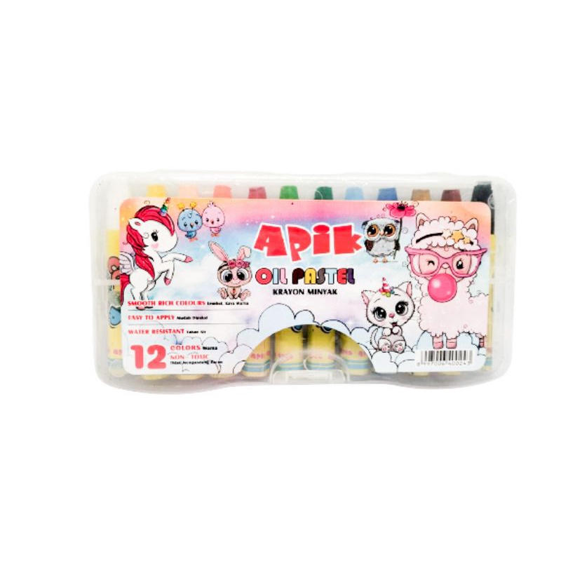 

CRAYON MURAH 12 WARNA APIK