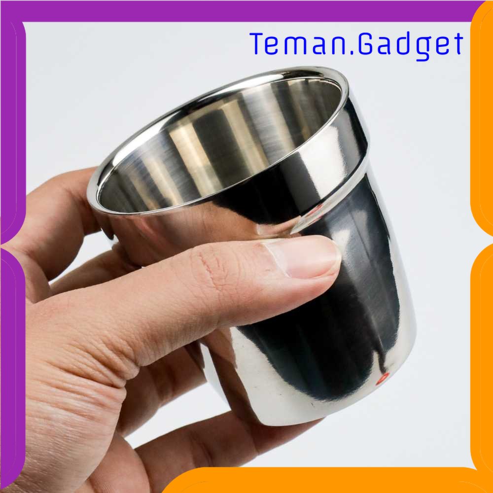 TG - DPR One Two Cups Gelas Bir Stainless Steel 180ML - J070