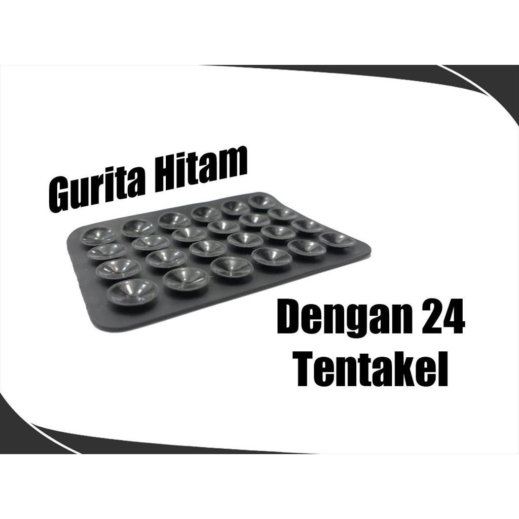 ( JB99 ) TEMPELAN HANDPHONE GURITA SILIKON KARET TEMPELAN HP GRAB GOJEK MOBIL CAR HOLDER TENTAKEL GURITA