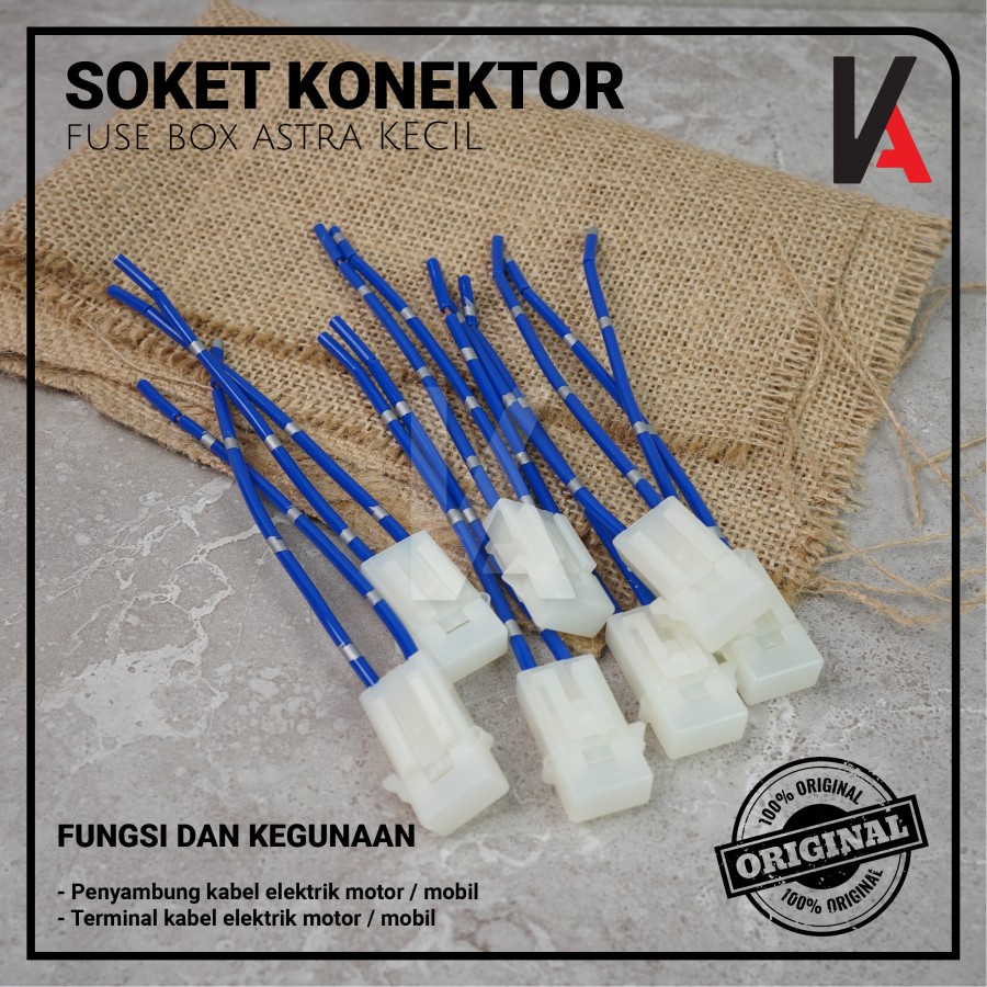 Soket Sikring Mini / Rumah Sikring Tancap / Socket Sekring Fuse Box (Astra Kecil)