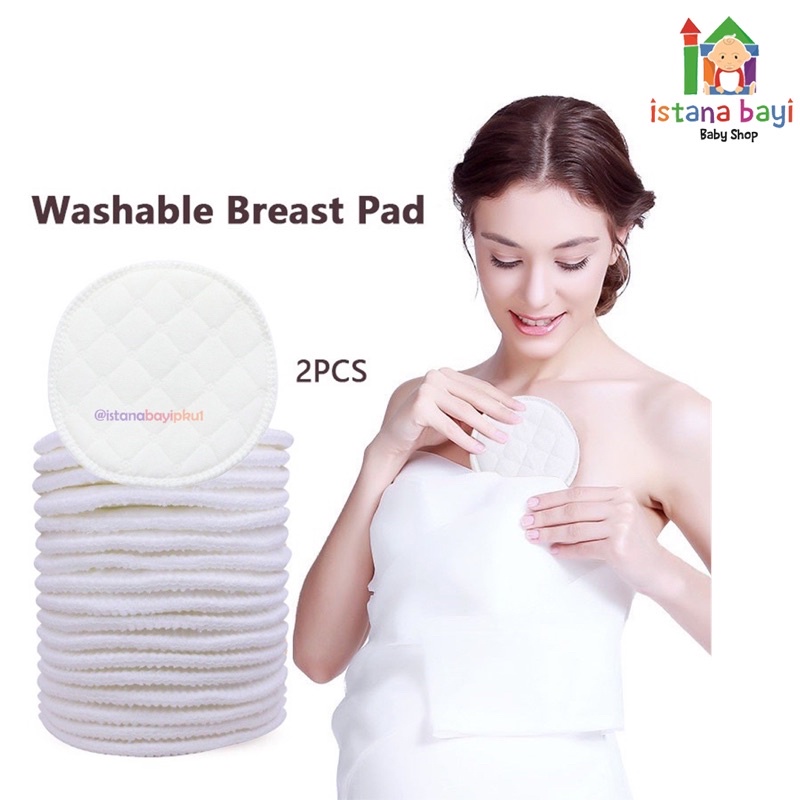 Avent Washable Breastpads (isi 6 pcs) with laundry bag/Penyerap Asi