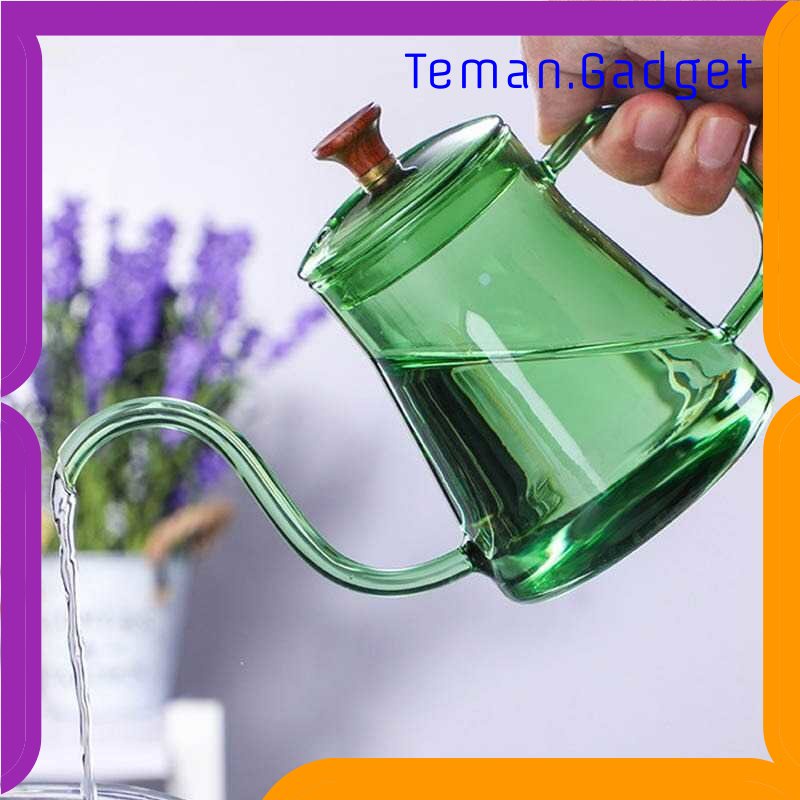 TG - DPR BORREY Teko Pitcher Teh Kopi Jus Borosilicate Glass Leher Angsa - TP-855