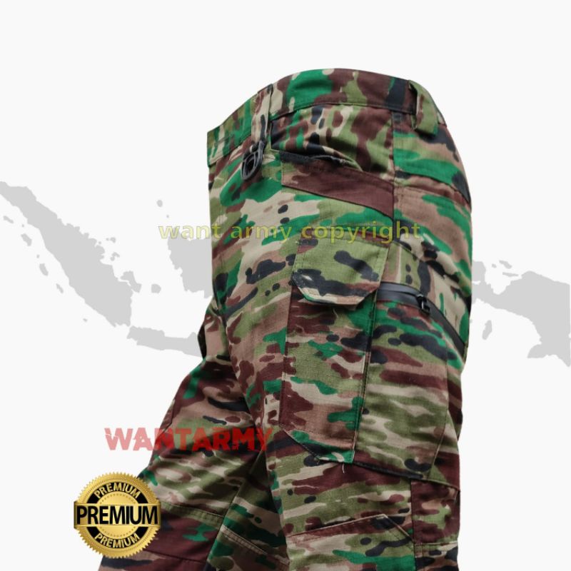 Celana Tactical Loreng Kasad/Celana Loreng Terbaru