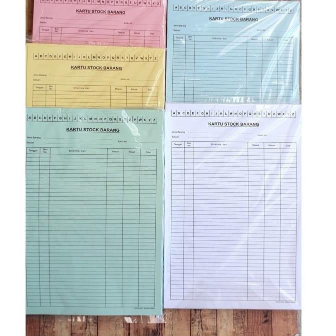 

⌆ Kartu Stok Barang isi 100 lembar ヅ