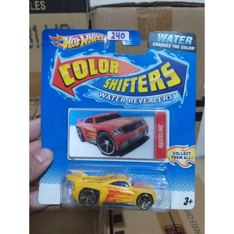 HOT WHEELS COLOR SHIFTER BASSLINE KUNING