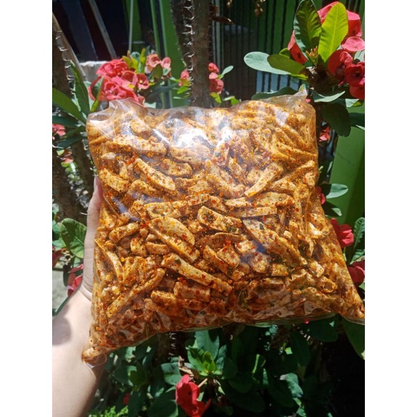 

Basreng pedas daun jeruk 1kg