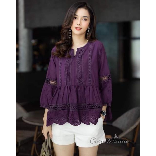Blouse Cutie Minute Ori bangkok