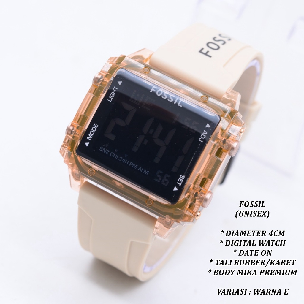 (BISA COD) JAM TANGAN WANITA FASHION HB-0012 TALI RUBBER BODY MIKA TANGGAL AKTIF