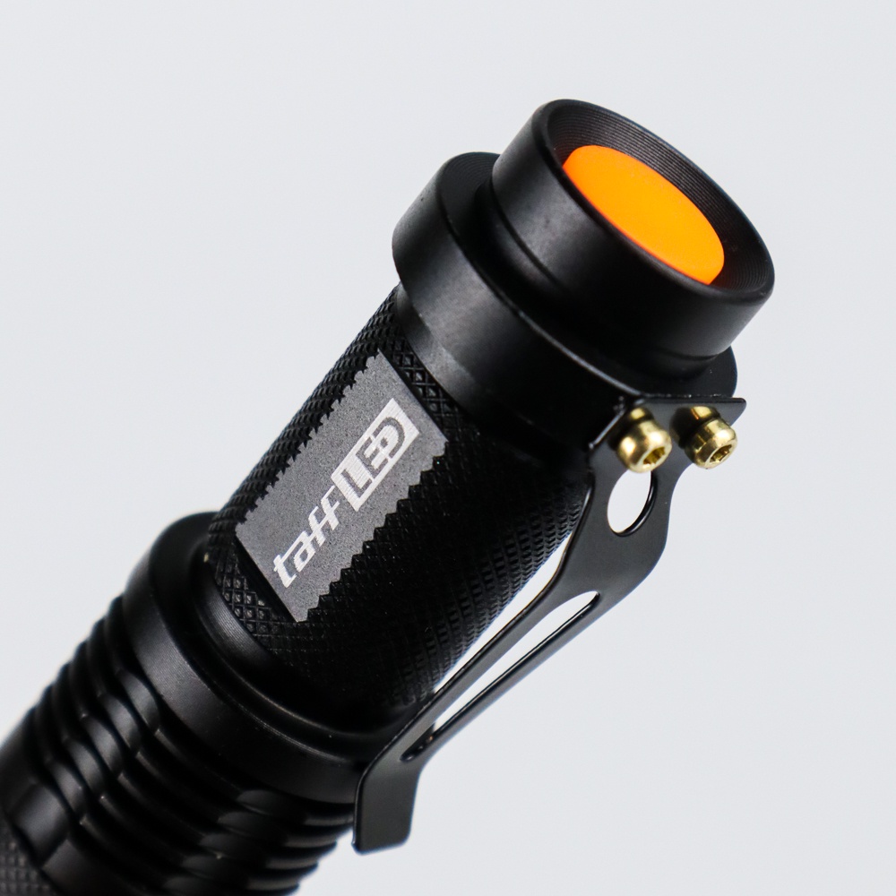 TaffLED Senter LED 395nm Waterproof Pocketman Ultraviolet - P1 - Black - OMFL2KBK