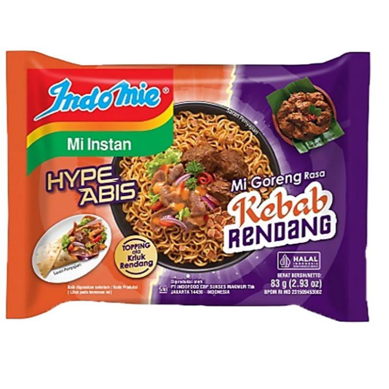 

Indomie Goreng Kebab RENDANG