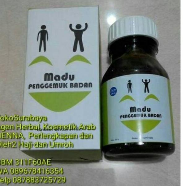 

㍽ Madu Gemuk Penggemuk Badan - Gemuk Sehat ㅚ