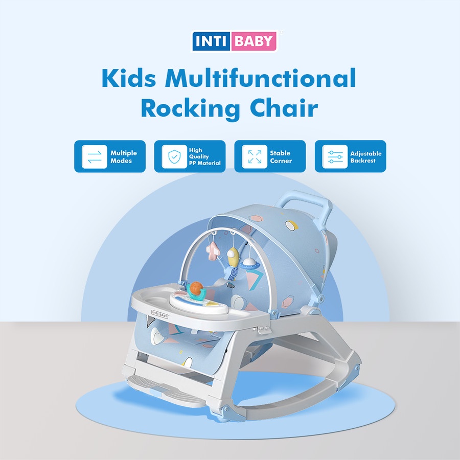 INTIBABY Kids Multifunctional Rocking Chair / Kursi Bayi 5 Mode