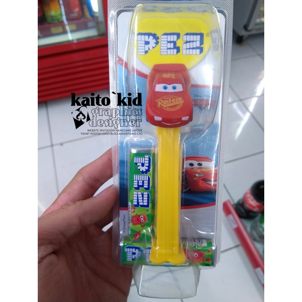 

PEZ DISNEY CARS MERAH Candy Dispenser Permen Unik Lucu dari Alfamidi Alfamart Indomaret