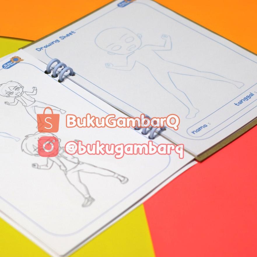 

TERBARU Buku Belajar Menggambar Manga - BukuGambarQ Beginner - buku 3 seri Brave Boy***