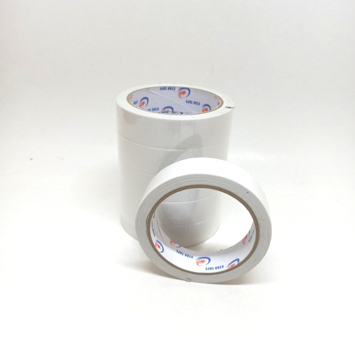 

Double Tape kertas (1INCH / 24mm) Double side tape GROSIR