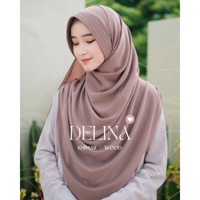 Jual Ready Stock Delina Curve By Kazami Store Hijab Instant Hijab Langsung Pashmina