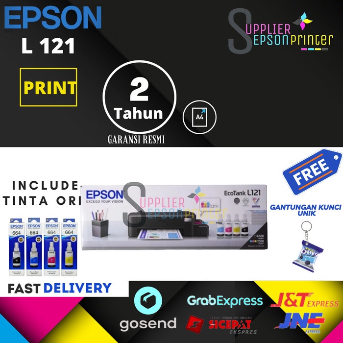 Printer Epson L121 Original Epson / Epson L121 (Pengganti L120)