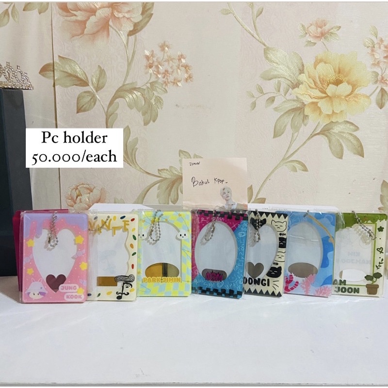 PC HOLDER/PHOTOCARD HOLDER BTS VERSION