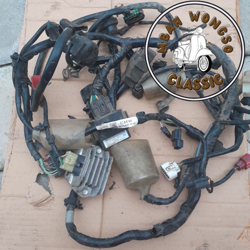 KABEL BODY FULLSET ECU KIPROK BENDIK NEW CBR 150R K45R TAHUN 2022 TYPE NON ABS KODE K45 -NL1 ORIGINA