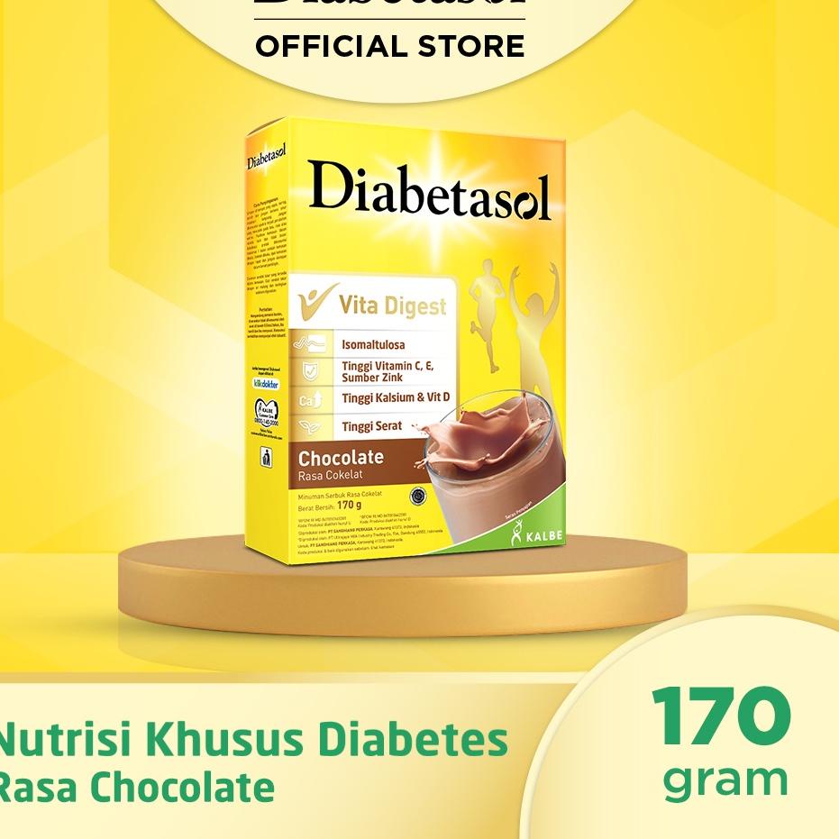 

[KODE 77] Diabetasol Chocolate 170g