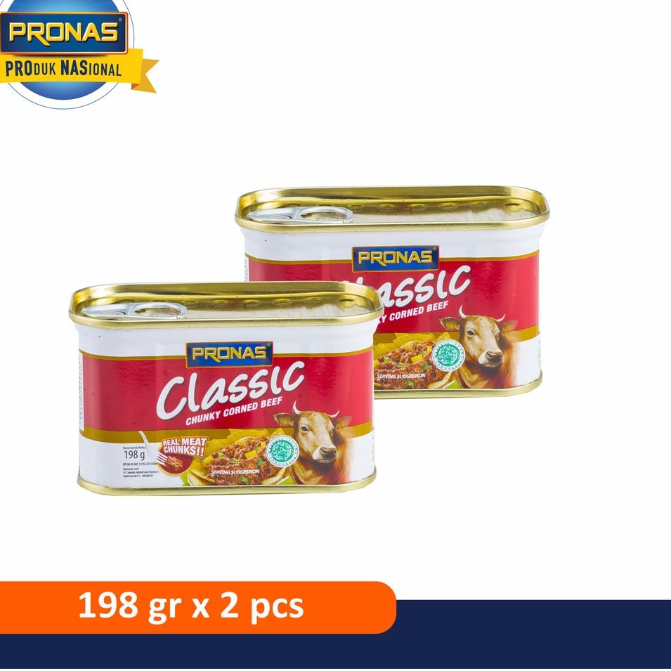 

Star 6.6 PRONAS Kornet Sapi dengan Daging Suwir 198 g (CHUNKY) Bundling 2 pcs