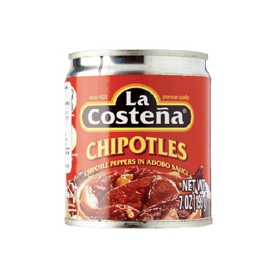 La Costena Chipotle Peppers in Adobo Sauce 199 Gram