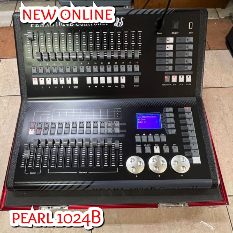 MIXER PEARL 1024B CONTROLLER FREE HARDCASE